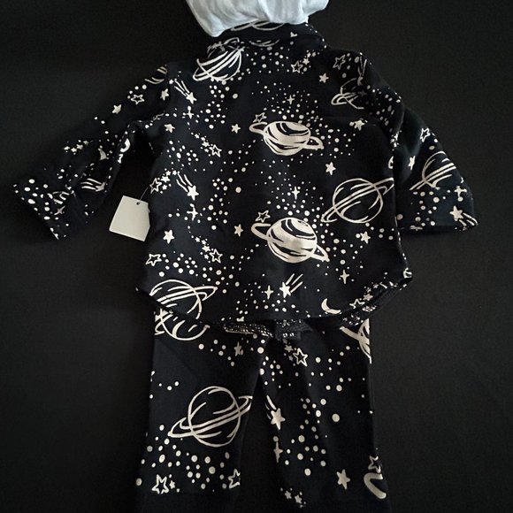 FIRST IMPRESSIONS BOYS DEEP BLACK OUTER SPACE 2-PC SET - Picture 4 of 11